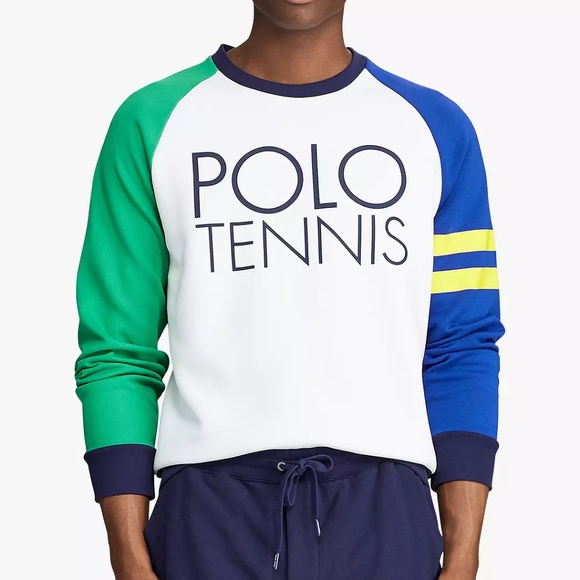 Polo Ralph Lauren Tennis Sweatshirt Wimbledon - Picture 1 of 6
